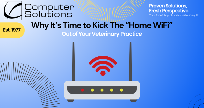 Computer Solutions, Veterinary Clinic WiFi Upgrade